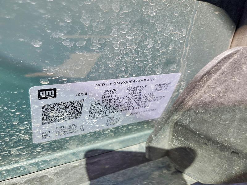 Продажа на аукционе авто 2025 Chevrolet Trax, vin: KL77LHEP6SC149182, номер лота: 50131676
