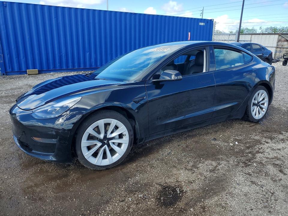 Продажа на аукционе авто 2022 Tesla Model 3, vin: 5YJ3E1EA2NF369988, номер лота: 49151516