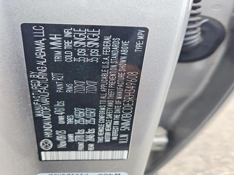 Продажа на аукционе авто 2024 Hyundai Tucson, vin: 5NMJBCDE3RH349608, номер лота: 51778166