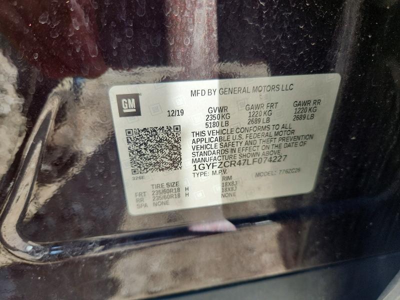 Продаж на аукціоні авто 2020 Cadillac Xt4, vin: 1GYFZCR47LF074227, номер лоту: 49494326