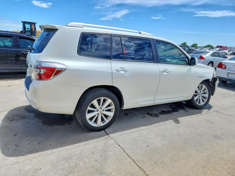 48870506 :رقم المزاد ، JTEJW3EH8A2039889 vin ، 2010 Toyota Highlander Hybrid مزاد بيع