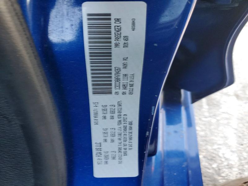 2015 Chrysler 200 მანქანა იყიდება აუქციონზე, vin: 1C3CCCAB0FN704267, აუქციონის ნომერი: 49894056