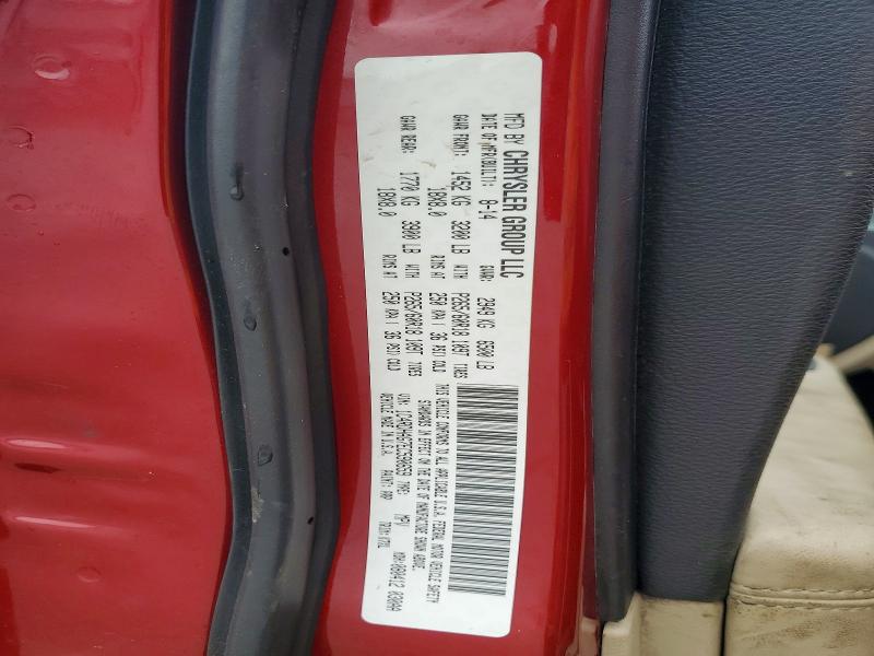 Продажа на аукционе авто 2014 Dodge Durango R/t, vin: 1C4RDHAG7EC590659, номер лота: 50630416