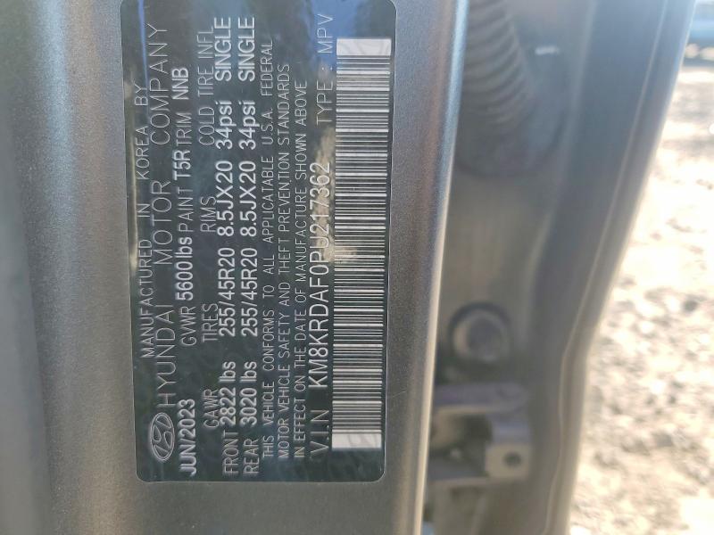 50583066 :رقم المزاد ، KM8KRDAF0PU217362 vin ، 2023 Hyundai Ioniq 5 مزاد بيع