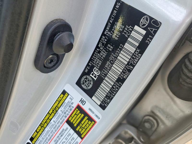 48064546 :رقم المزاد ، 2T1BURHE1JC103713 vin ، 2018 Toyota Corolla مزاد بيع
