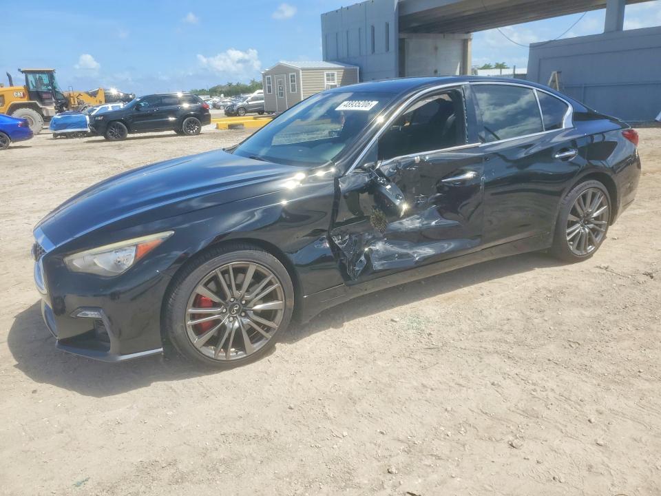 48935206 :رقم المزاد ، JN1FV7AR8JM480920 vin ، 2018 Infiniti Q50 مزاد بيع