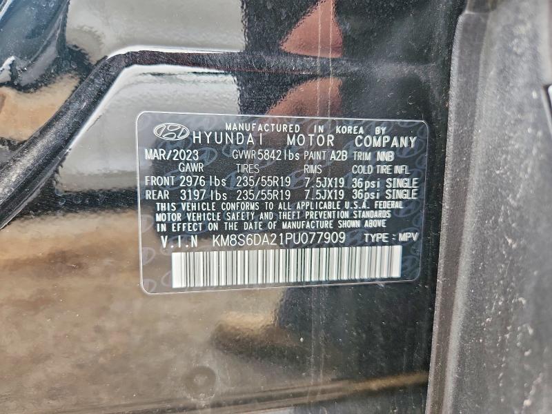 Aukcja sprzedaży 2023 Hyundai Santa Fe, vin: KM8S6DA21PU077909, numer aukcji: 51333476