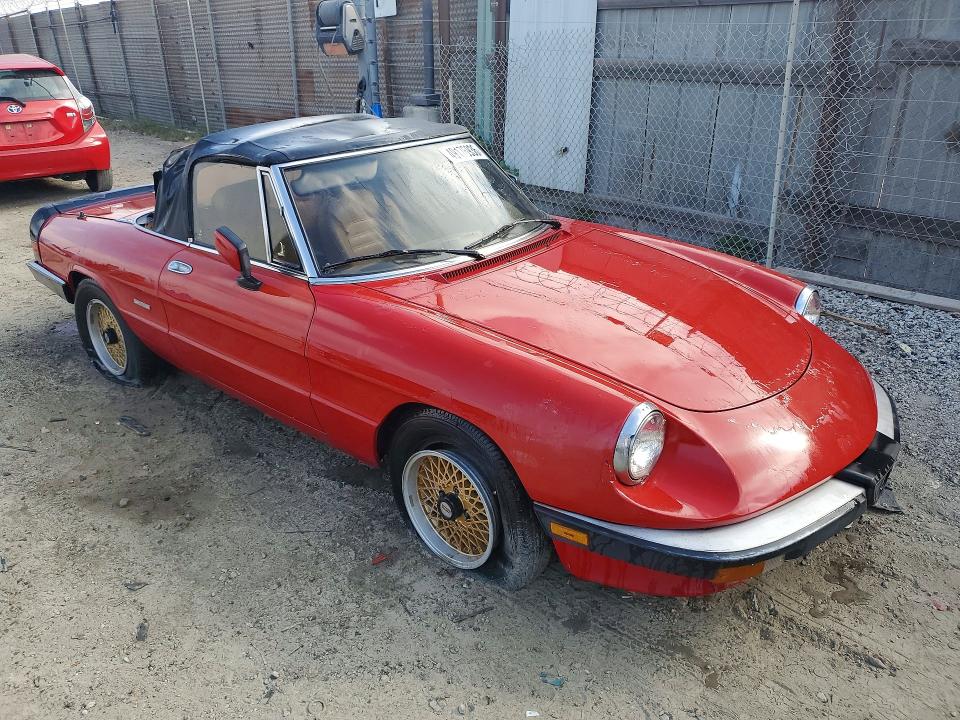 Aukcja sprzedaży 1988 Alfa Romeo Spider, vin: ZARBA5646J1062565, numer aukcji: 49176936