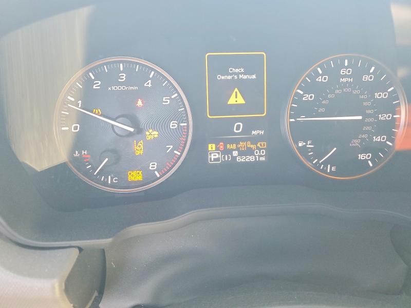 2024 Subaru Crosstrek მანქანა იყიდება აუქციონზე, vin: 4S4GUHU64R3720960, აუქციონის ნომერი: 49507976