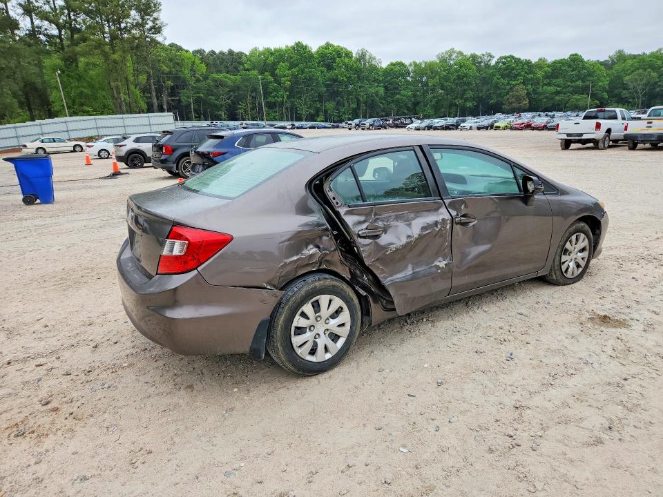 Aukcja sprzedaży 2012 Honda Civic, vin: 2HGFB2F52CH564706, numer aukcji: 51349906