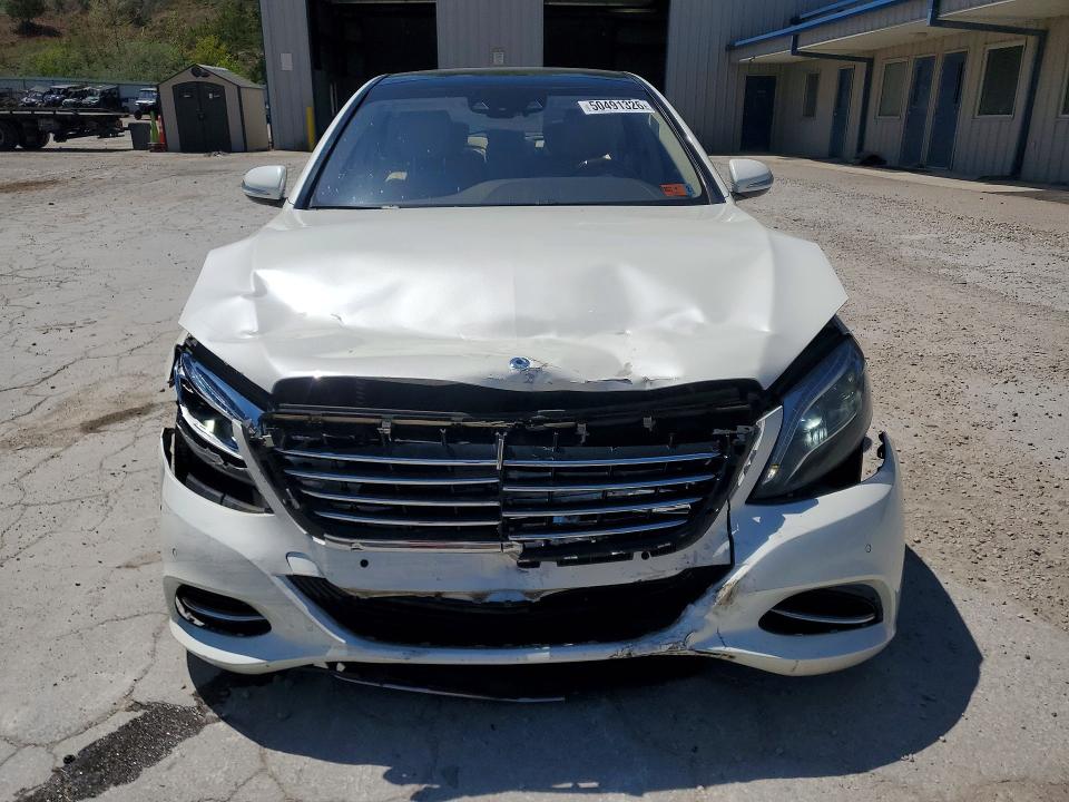 2017 Mercedes-benz S მანქანა იყიდება აუქციონზე, vin: WDDUG8FB6HA334095, აუქციონის ნომერი: 50491326