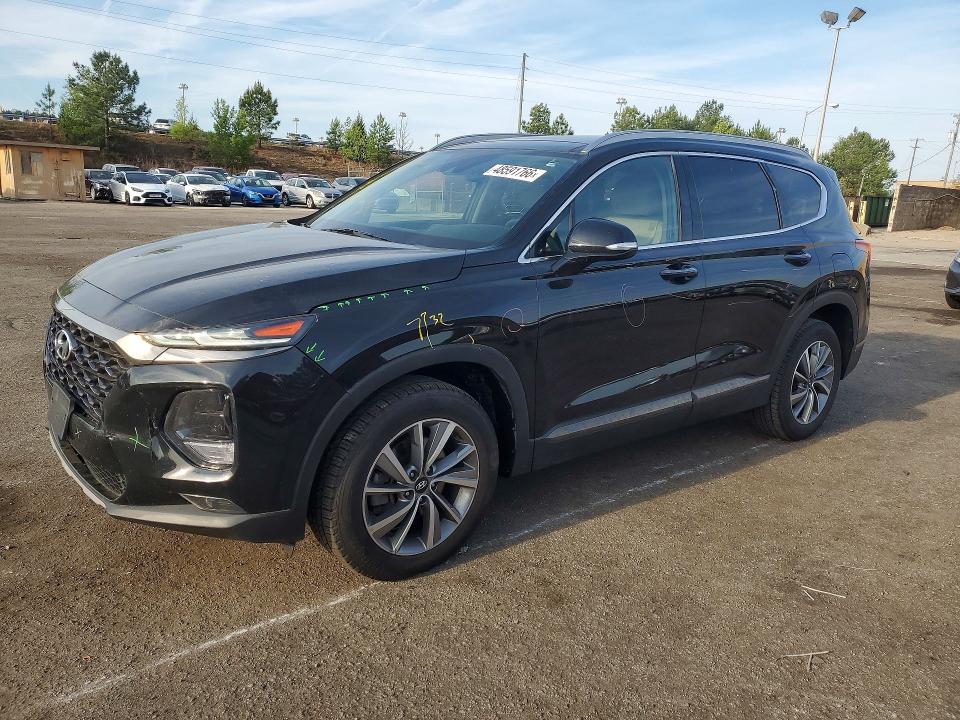 48591766 :رقم المزاد ، 5NMS53AD9KH051982 vin ، 2019 Hyundai Santa Fe مزاد بيع