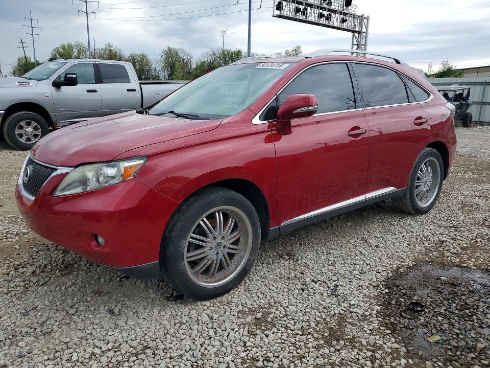 50134756 :رقم المزاد ، 2T2ZK1BAXAC032275 vin ، 2010 Lexus Rx مزاد بيع