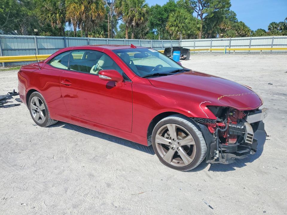 51698896 :رقم المزاد ، JTHFF2C20C2521826 vin ، 2012 Lexus Is مزاد بيع