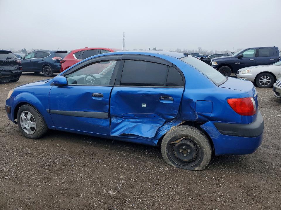 2008 Kia Rio Ex 4dr მანქანა იყიდება აუქციონზე, vin: KNADE123786432168, აუქციონის ნომერი: 48398616