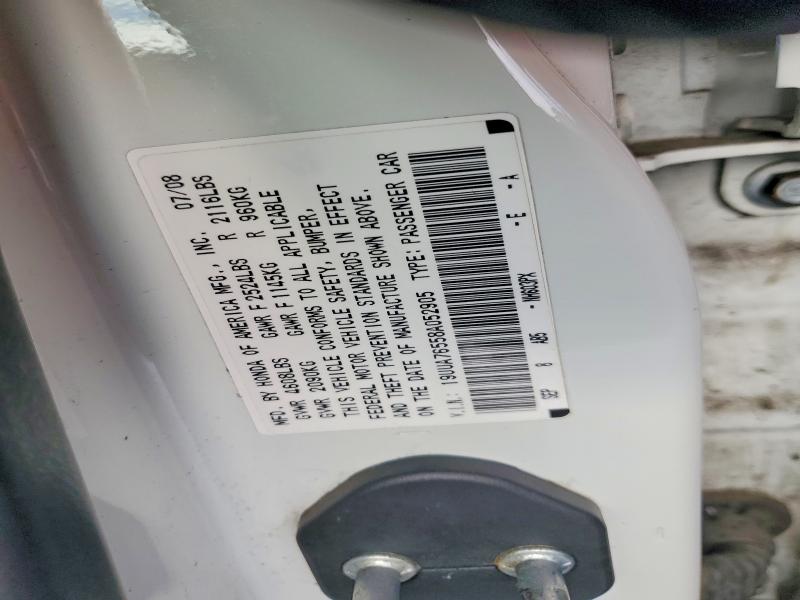 Продаж на аукціоні авто 2008 Acura Tl, vin: 19UUA76558A052905, номер лоту: 50308506