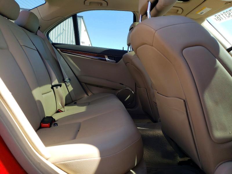 Продажа на аукционе авто 2010 Mercedes-benz C, vin: WDDGF5EB2AR113374, номер лота: 50793116
