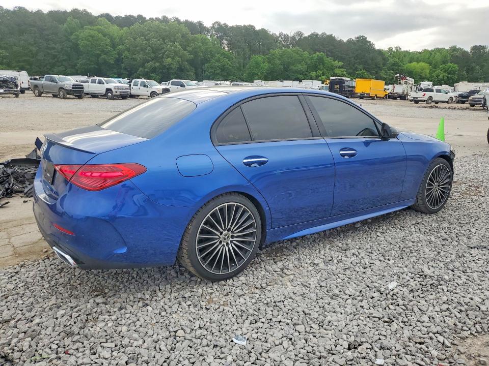 2022 Mercedes-benz C მანქანა იყიდება აუქციონზე, vin: W1KAF4GB3NR045038, აუქციონის ნომერი: 48747786