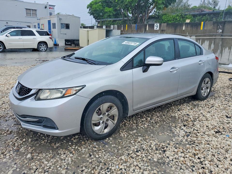 48923716 :رقم المزاد ، 19XFB2F56EE025356 vin ، 2014 Honda Civic مزاد بيع