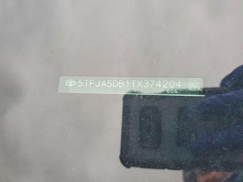 Продажа на аукционе авто 2026 Toyota Tundra, vin: 5TFJA5DB1TX374204, номер лота: 51959736