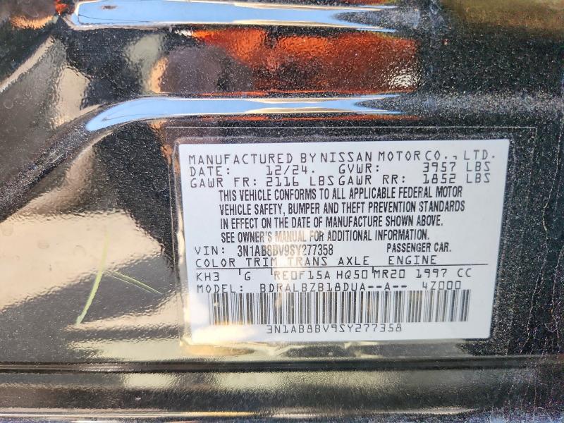 Продажа на аукционе авто 2025 Nissan Sentra, vin: 3N1AB8BV9SY277358, номер лота: 48675676