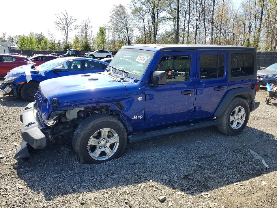 Продажа на аукционе авто 2019 Jeep Wrangler Unlimited, vin: 1C4HJXDN7KW592138, номер лота: 49194006