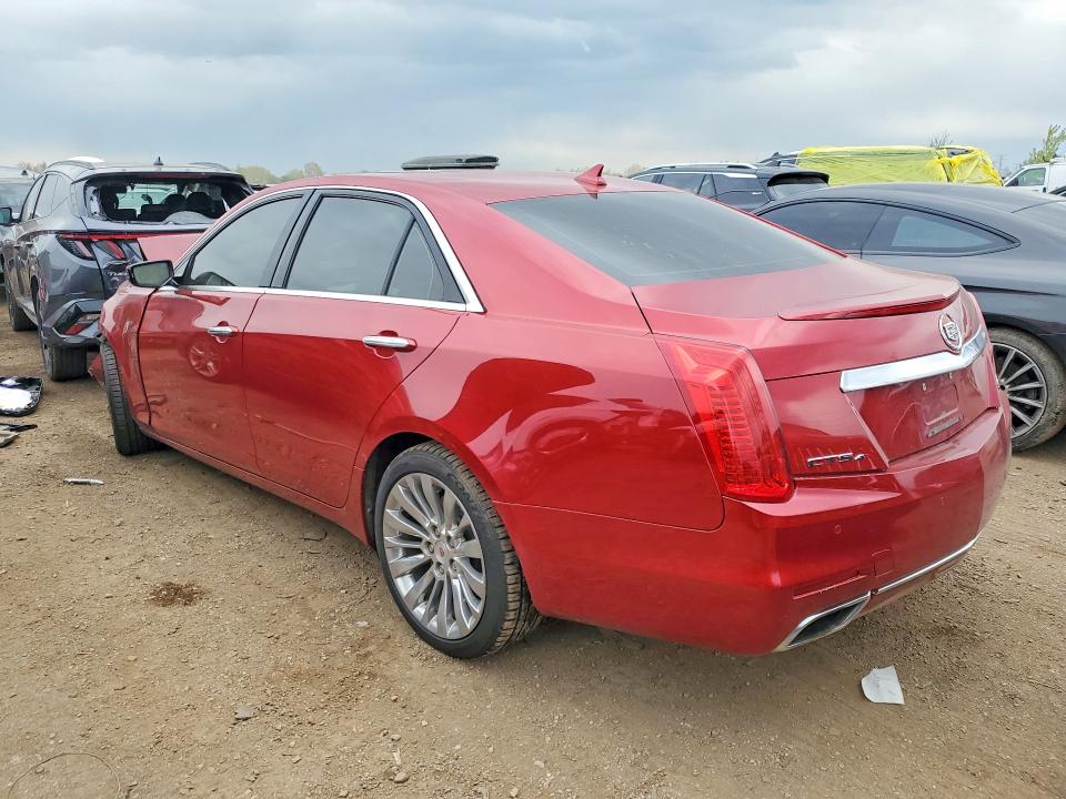 51551096 :رقم المزاد ، 1G6AX5SX5E0175913 vin ، 2014 Cadillac Cts مزاد بيع