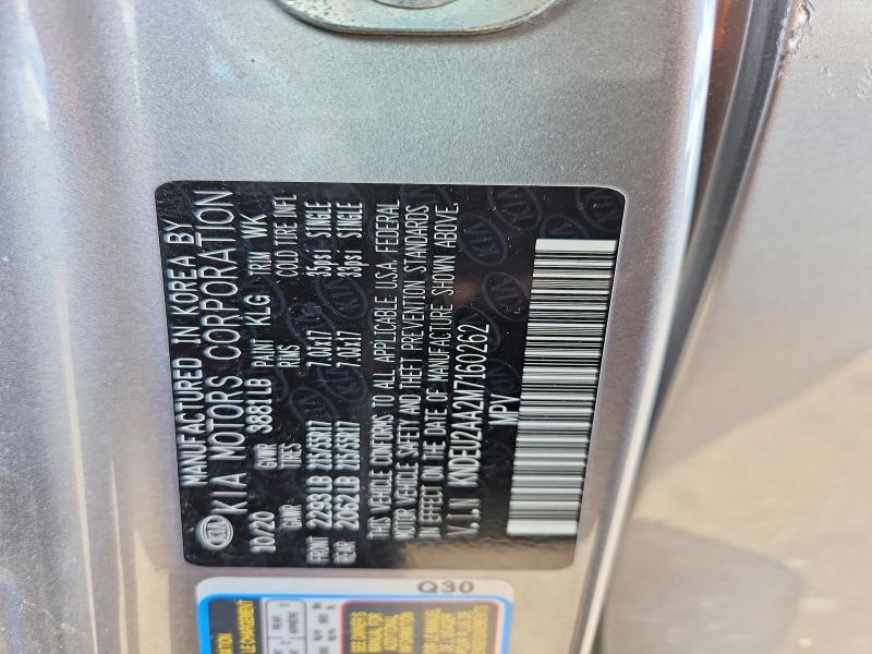 51142056 :رقم المزاد ، KNDEU2AA2M7160262 vin ، 2021 Kia Seltos مزاد بيع