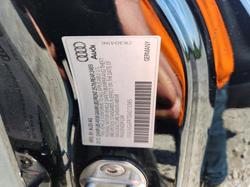 Aukcja sprzedaży 2013 Audi S5, vin: WAUVGAFR7DA013385, numer aukcji: 50464046