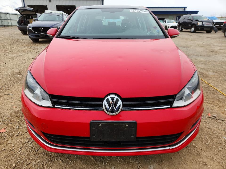 2017 Volkswagen Golf მანქანა იყიდება აუქციონზე, vin: 3VW217AU2HM067785, აუქციონის ნომერი: 51781946