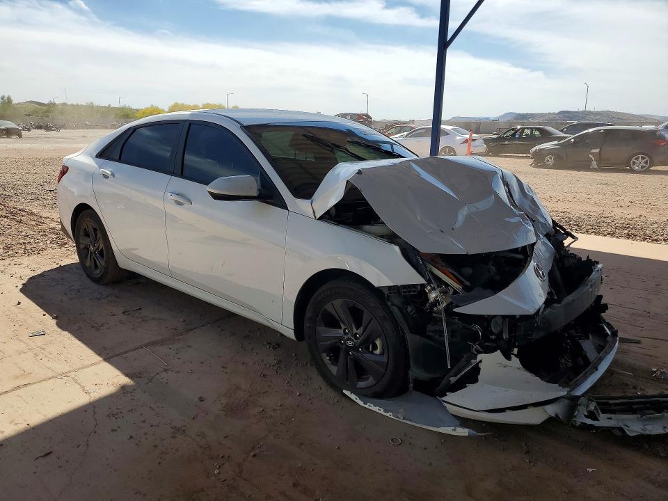 48516736 :رقم المزاد ، KMHLM4AJXMU012201 vin ، 2021 Hyundai Elantra Hybrid مزاد بيع