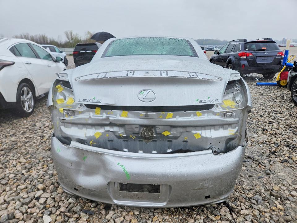 50157096 :رقم المزاد ، JTHFN45Y689016940 vin ، 2008 Lexus Sc مزاد بيع