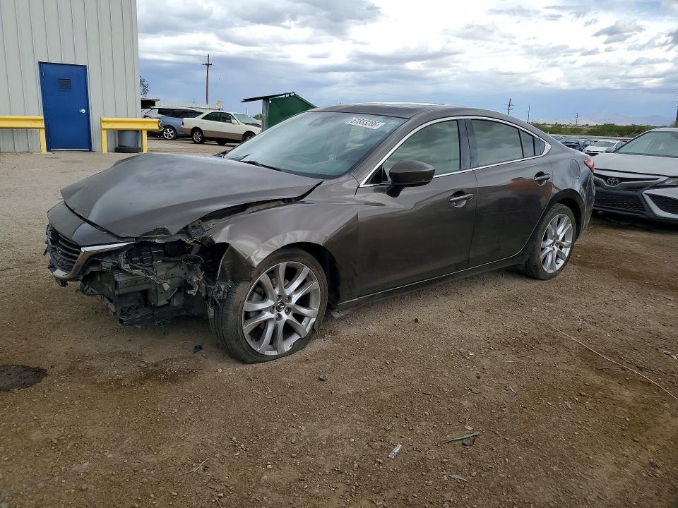 2017 Mazda 6 მანქანა იყიდება აუქციონზე, vin: JM1GL1V59H1106288, აუქციონის ნომერი: 51833286
