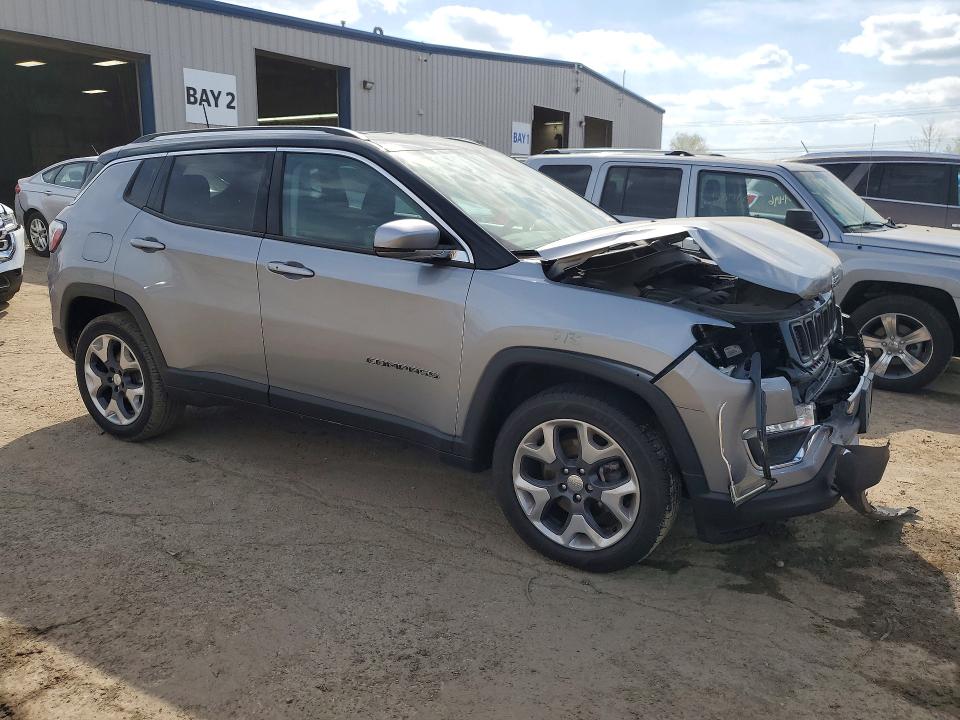 Aukcja sprzedaży 2018 Jeep Compass, vin: 3C4NJDCB2JT100483, numer aukcji: 50794456