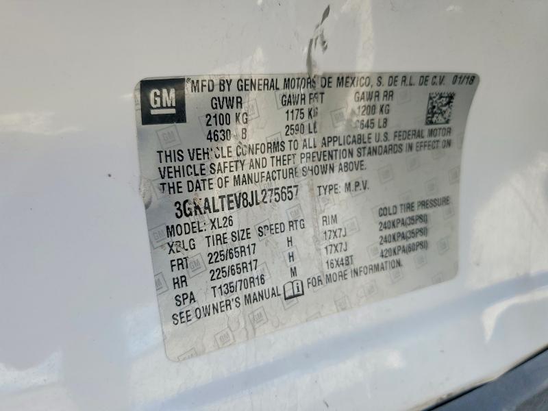 Продажа на аукционе авто 2018 Gmc Terrain, vin: 3GKALTEV8JL275657, номер лота: 47726206