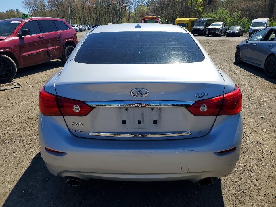 51006986 :رقم المزاد ، JN1BV7AR7FM418625 vin ، 2015 Infiniti Q50 مزاد بيع
