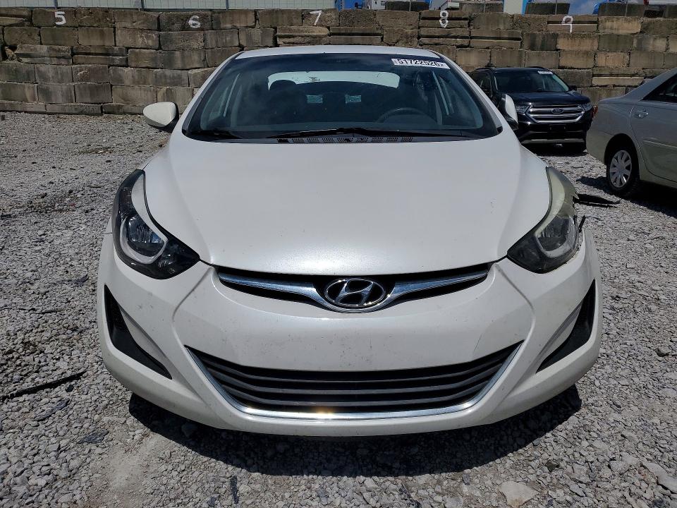 51722526 :رقم المزاد ، 5NPDH4AE1GH665160 vin ، 2016 Hyundai Elantra مزاد بيع