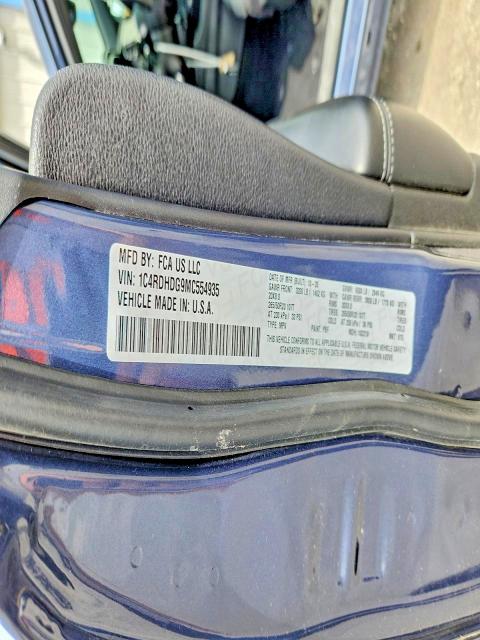 Продажа на аукционе авто 2021 Dodge Durango, vin: 1C4RDHDG9MC554935, номер лота: 51611336