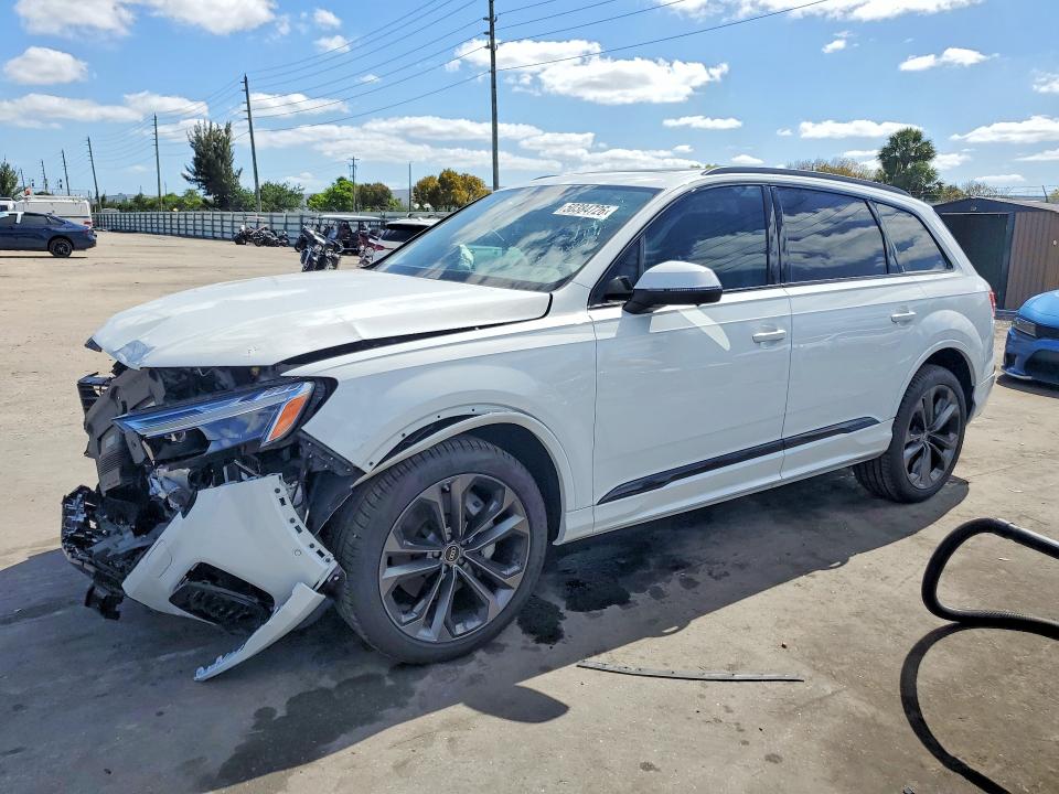 2025 Audi Q7 მანქანა იყიდება აუქციონზე, vin: WA1LVBF73SD025494, აუქციონის ნომერი: 50384726