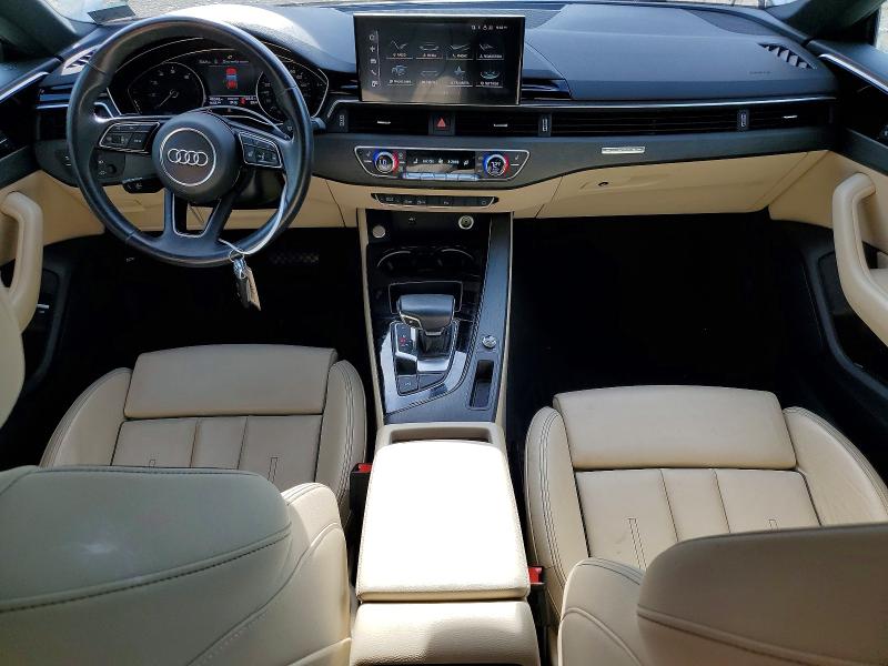 2021 Audi A5 მანქანა იყიდება აუქციონზე, vin: WAUDACF57MA030385, აუქციონის ნომერი: 49535856
