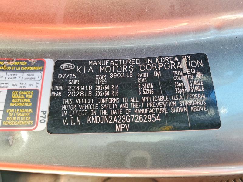 Продажа на аукционе авто 2016 Kia Soul, vin: KNDJN2A23G7262954, номер лота: 50297846