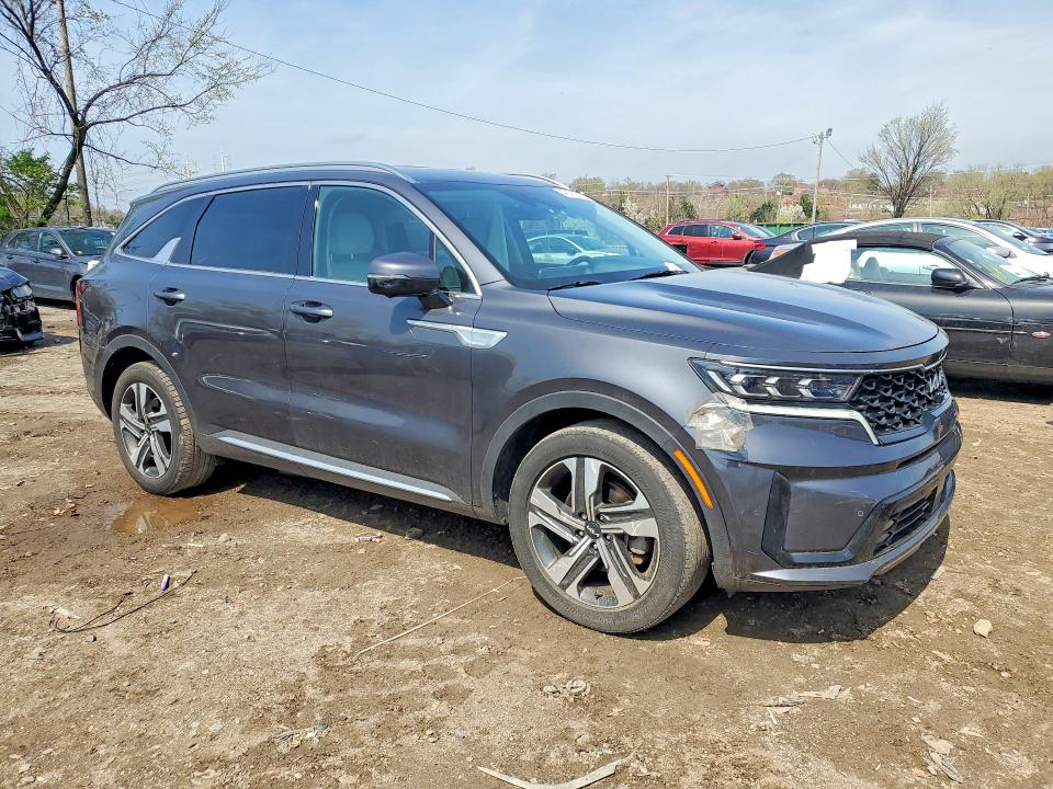 2023 Kia Sorento Hybrid მანქანა იყიდება აუქციონზე, vin: KNDRKDLG4P5184891, აუქციონის ნომერი: 48590006