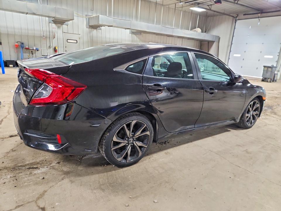51800136 :رقم المزاد ، 2HGFC2F81MH505705 vin ، 2021 Honda Civic مزاد بيع