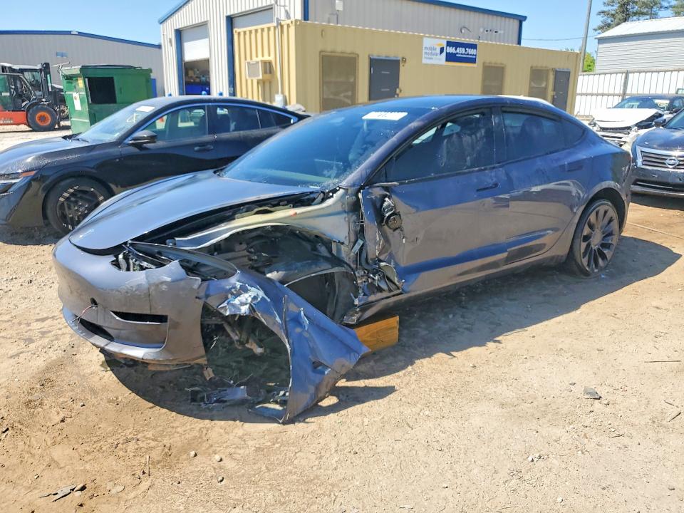 49711406 :رقم المزاد ، 5YJ3E1EC3PF709489 vin ، 2023 Tesla Model 3 مزاد بيع
