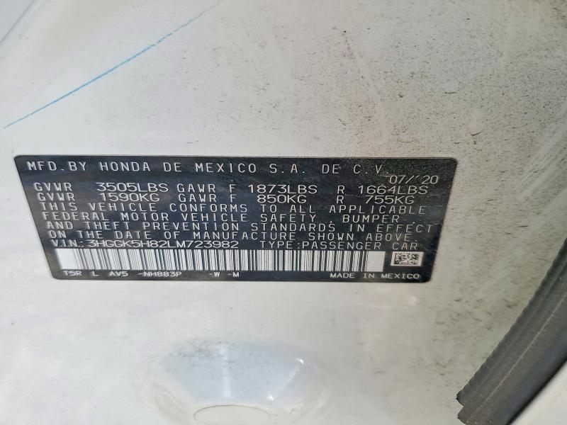 Продажа на аукционе авто 2020 Honda Fit, vin: 3HGGK5H82LM723982, номер лота: 49633856