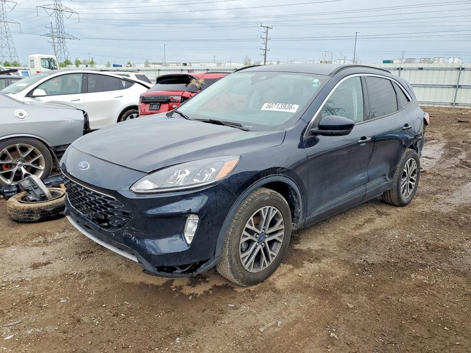 50713936 :رقم المزاد ، 1FMCU9H66MUB34083 vin ، 2021 Ford Escape مزاد بيع