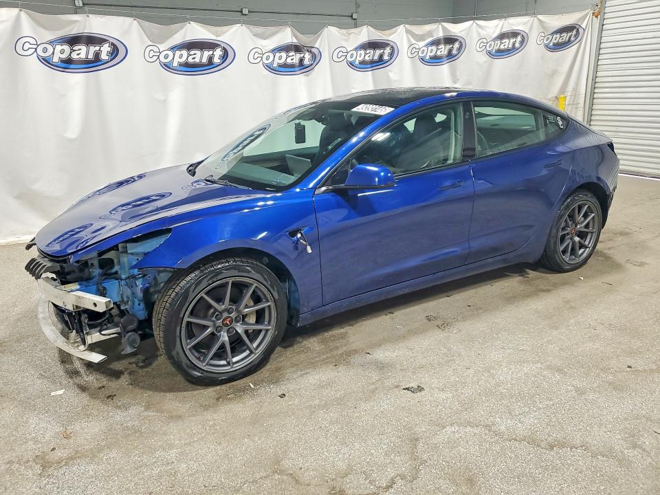49393146 :رقم المزاد ، 5YJ3E1EB0NF290831 vin ، 2022 Tesla Model 3 مزاد بيع