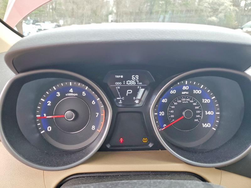 Продажа на аукционе авто 2013 Hyundai Elantra, vin: 5NPDH4AE8DH202203, номер лота: 50888796