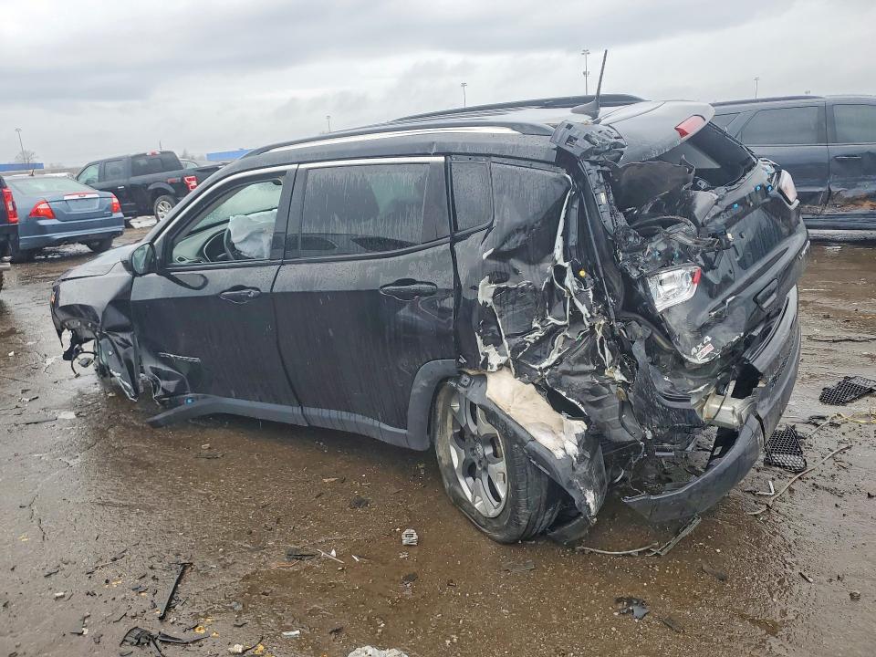 2019 Jeep Compass მანქანა იყიდება აუქციონზე, vin: 3C4NJDCB1KT741187, აუქციონის ნომერი: 49970976