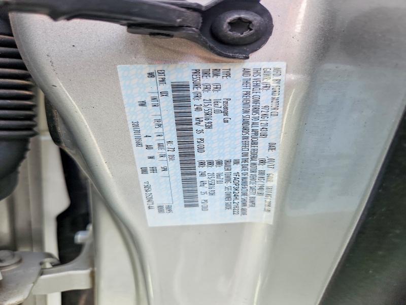Продаж на аукціоні авто 2017 Ford Focus, vin: 1FADP3K24HL216222, номер лоту: 49375856